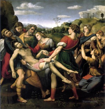 Raphael Painting - The Entombment Renaissance master Raphael